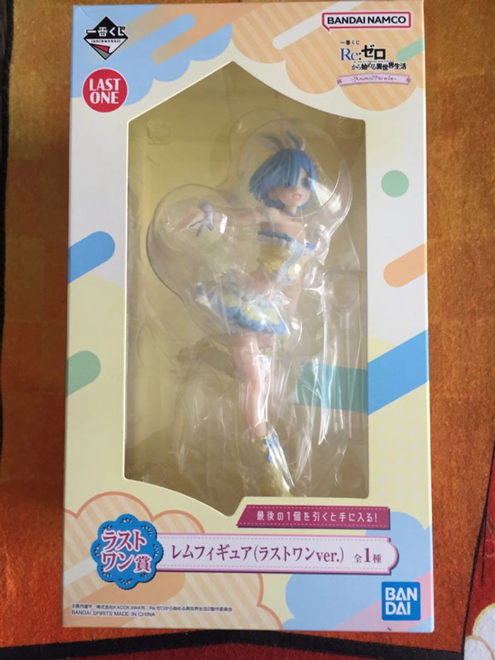 Re:zero Bunny Rem Ichiban Kuji - Animal Parade - prize Last One figurine figure