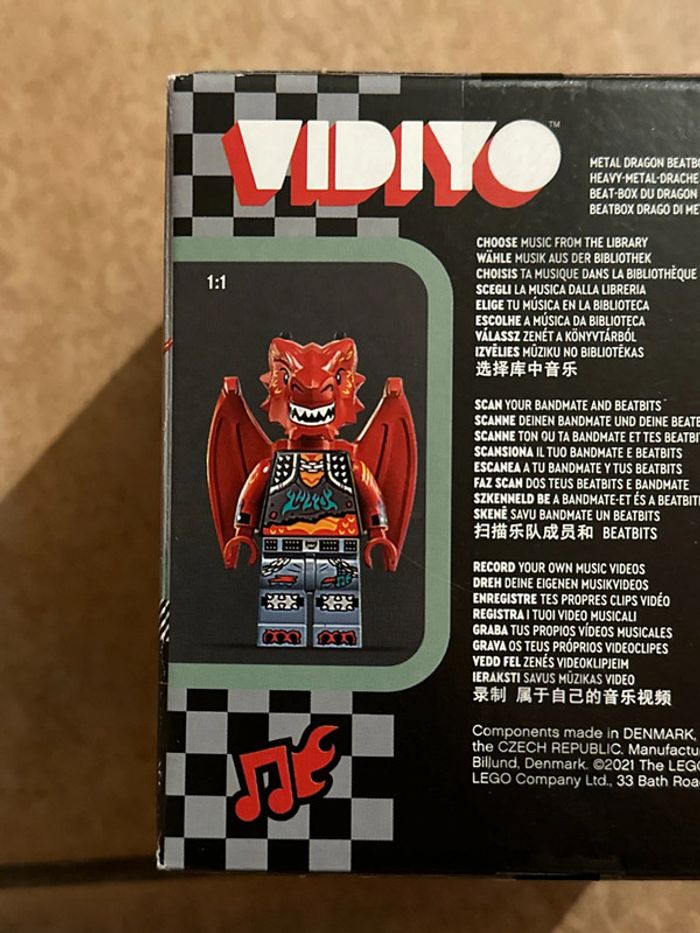 Set Lego Vidiyo 43108, Metal Dragon BeatBox, set scellé