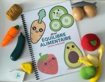 Livret activité enfant équilibre alimentaire