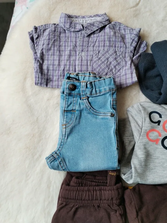 Lot vêtements bébé garçon 18 mois - photo numéro 2
