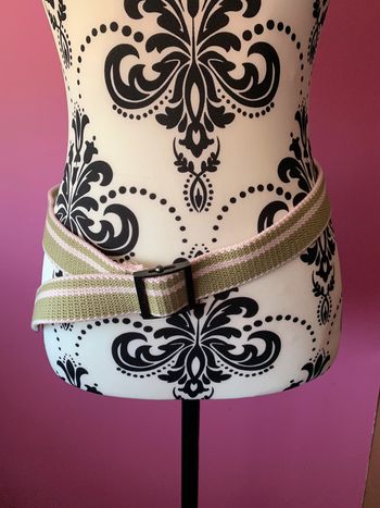 Ceinture textile femme 103 cm