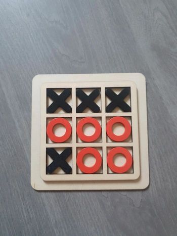 Jeu morpion bois
