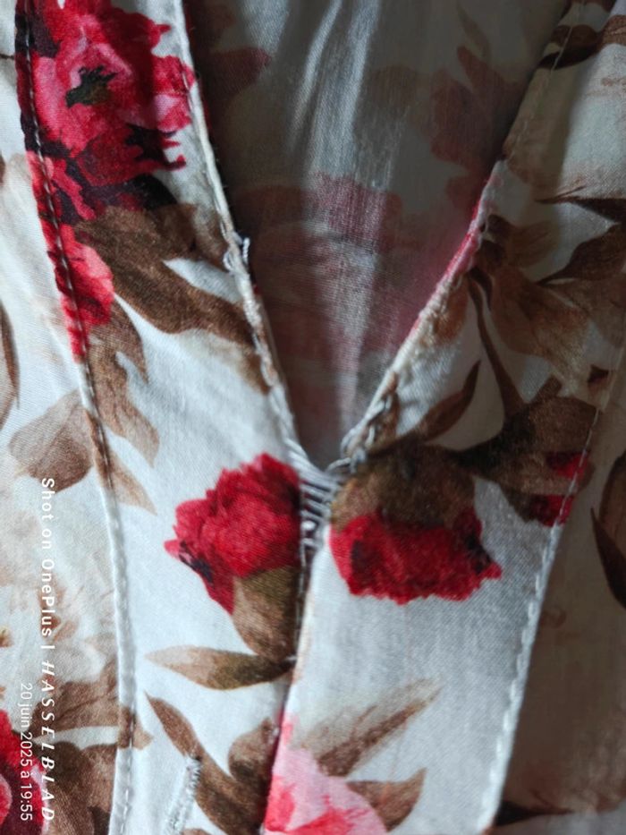 Robe à manches motifs roses 🌹 - photo numéro 3