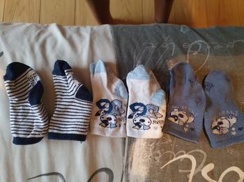 3 paire de chaussette 18/20