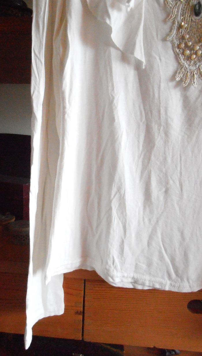 Blouse habillée femme, Charm's Paris, taille S 36, haut de soirée - photo numéro 5