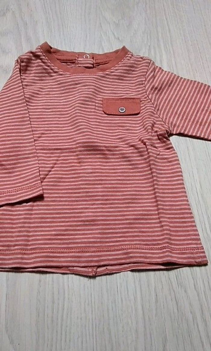 Maillot manches longues bébé garçon 6 mois