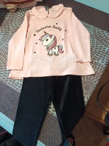 Ensemble fille 24 mois plus