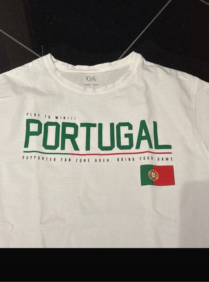 T-shirt Portugal taille 13 ans de chez C&A - photo numéro 3