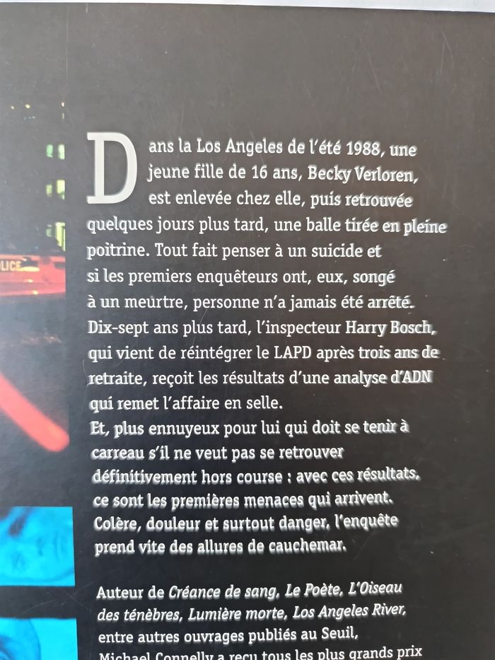 Roman policier " Deuil Interdit " - photo numéro 3