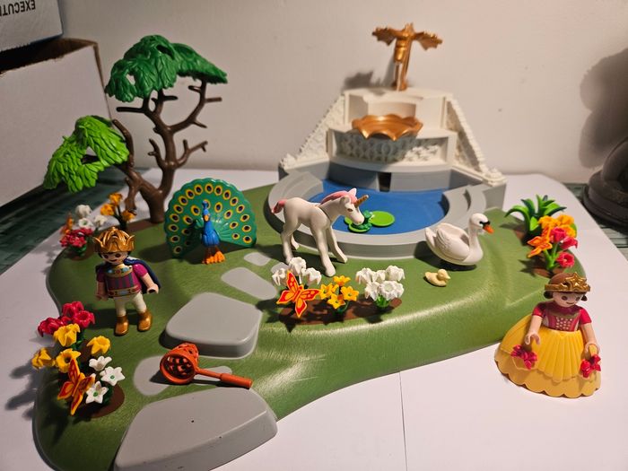 Fontaine Royale avec Licorne Playmobil 4137
