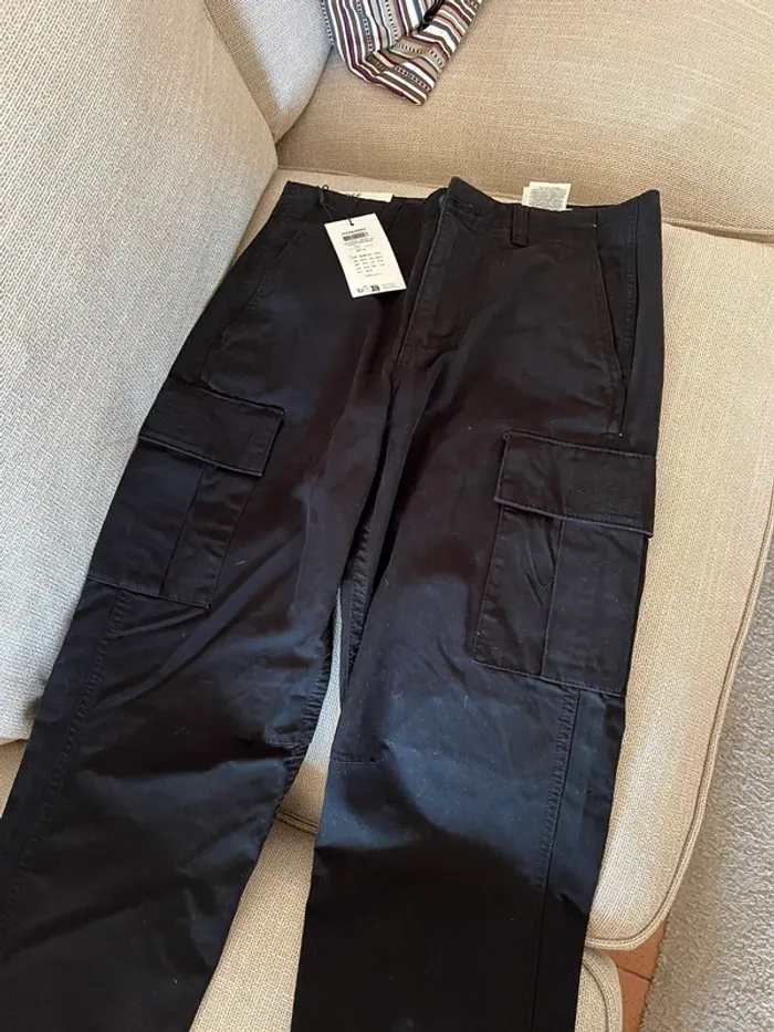 Pantalon noir hommes Jack and Jones - photo numéro 2