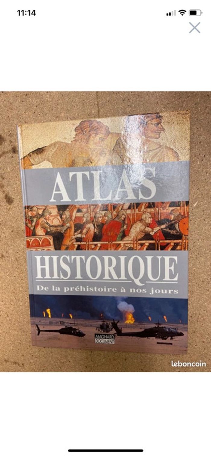 Atlas historique de la préhistoire à nos jours