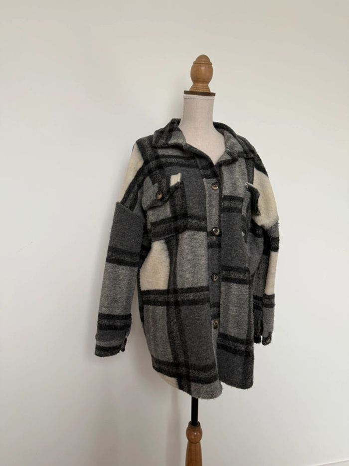 Chemise veste manteau Folder Coat abrigo Cappotto jas Casaco vest veste folder Poches camisa - photo numéro 2