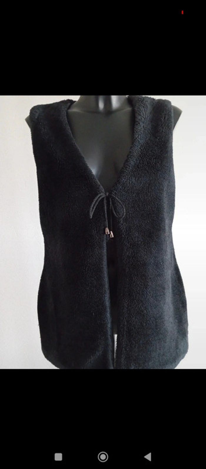 Gilet sans manches fausse fourrure - photo numéro 2