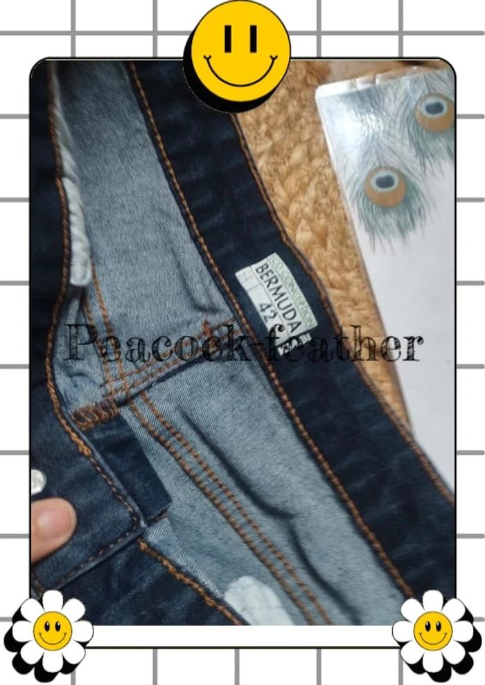 Bermuda jean femme 42 kiabi - photo numéro 3