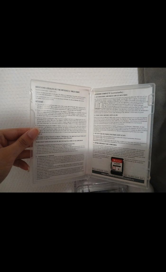 The witcher III wild Hunt complete edition jeux switch - photo numéro 3