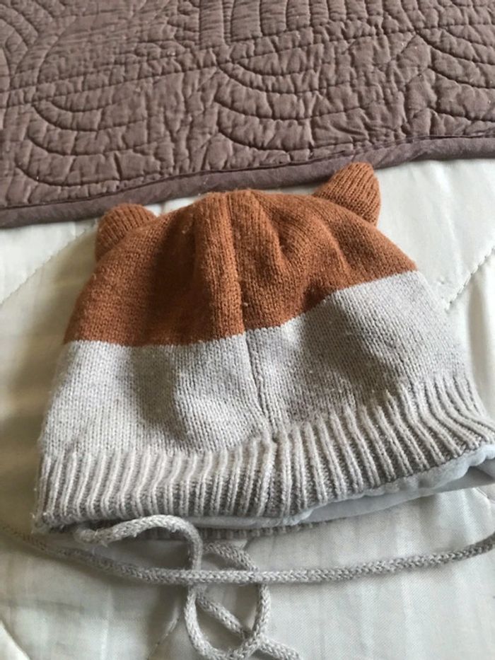 Bonnet doublé renard 🦊 - photo numéro 2