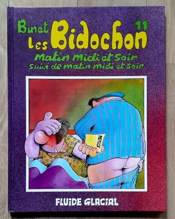 BD Binet - les Bidochons matin midi et soir suivi de matin midi et soir