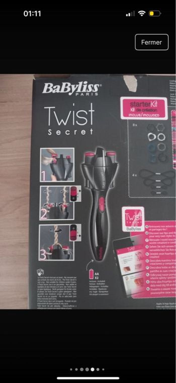 babyliss twist secret starter kit - photo numéro 6