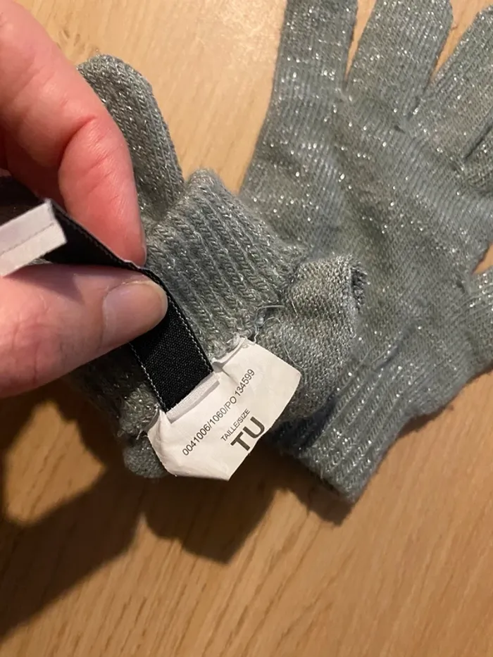 Gants fille taille unique - photo numéro 4