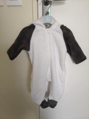 Combinaison pyjama "Panda" 1 mois Kiabi