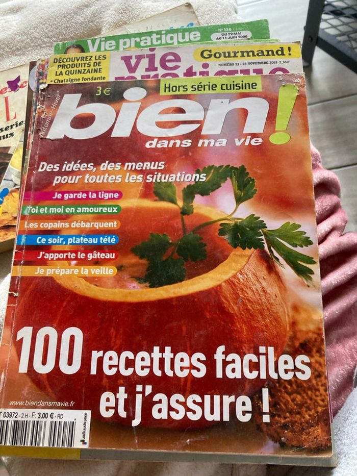 Lot de 13 livres / magazines de cuisine - photo numéro 9