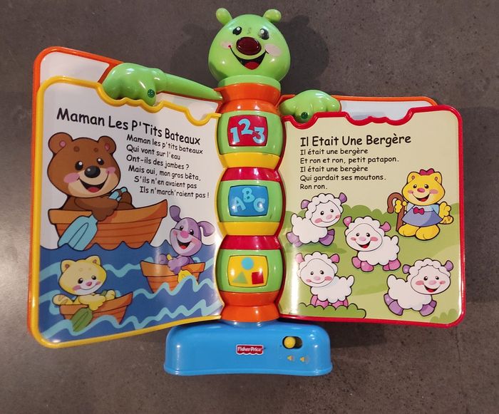 Livre d'éveil rigolotronique Fisher Price - photo numéro 3