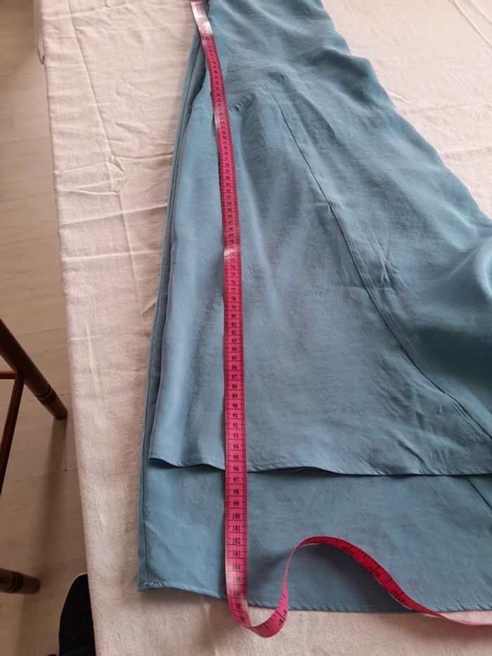 Jolie robe longue évasée bretelles 85% modal Asos Design - photo numéro 11