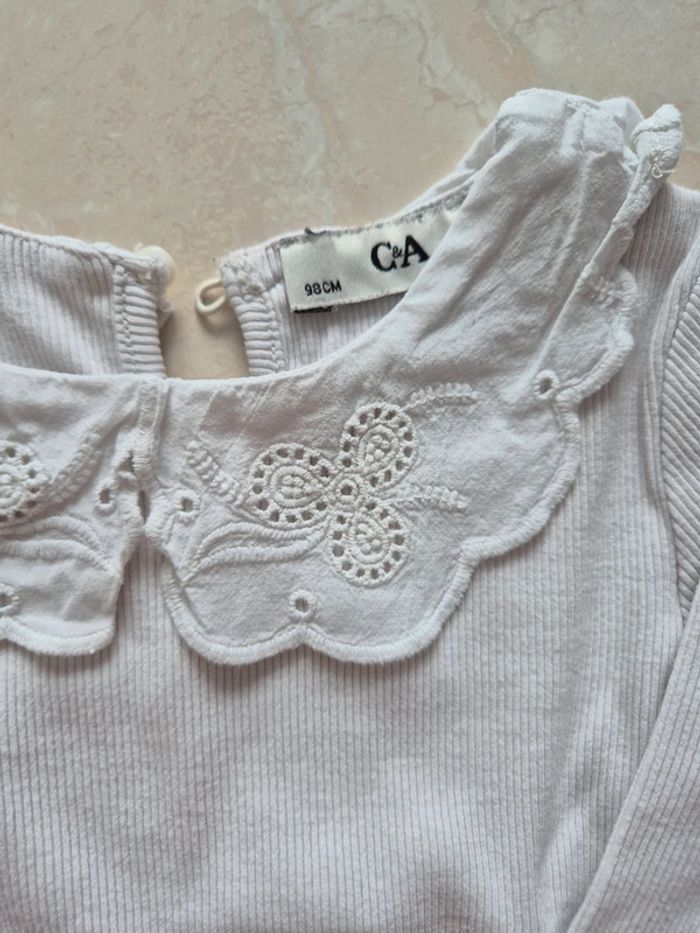 T-shirt manches longues c&a - photo numéro 2