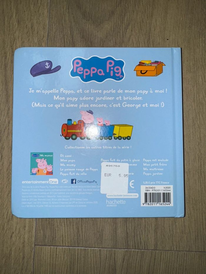 Livre peppa pig mon papy - photo numéro 2
