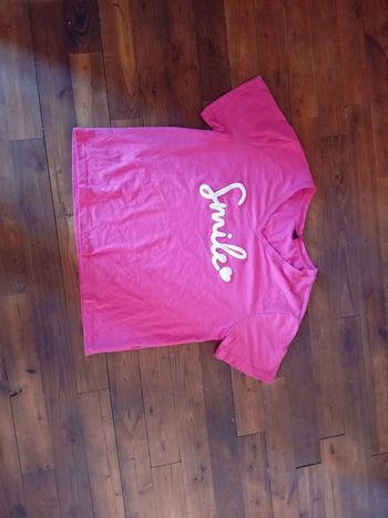 Tee-shirt col V femme