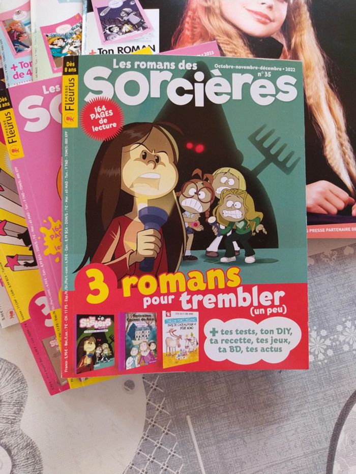 Lot de magazines sorcières - photo numéro 2