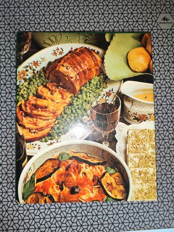 Livre ancien de cuisine