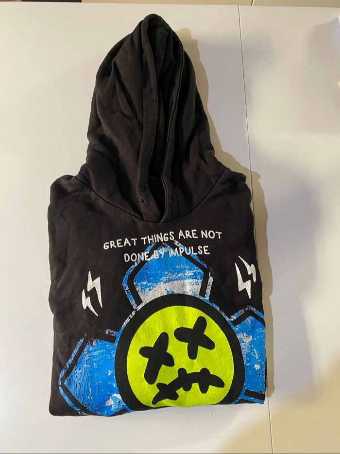 Sweet a capuche noir cienotric homme taille M