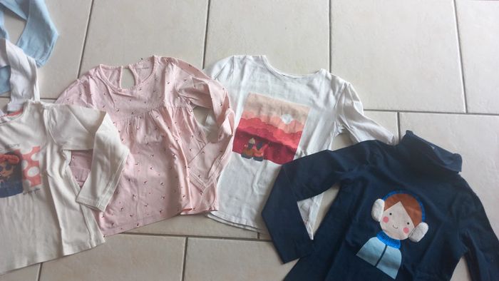 Lot de 9 Tee shirts fille 8 ans tbe - photo numéro 7