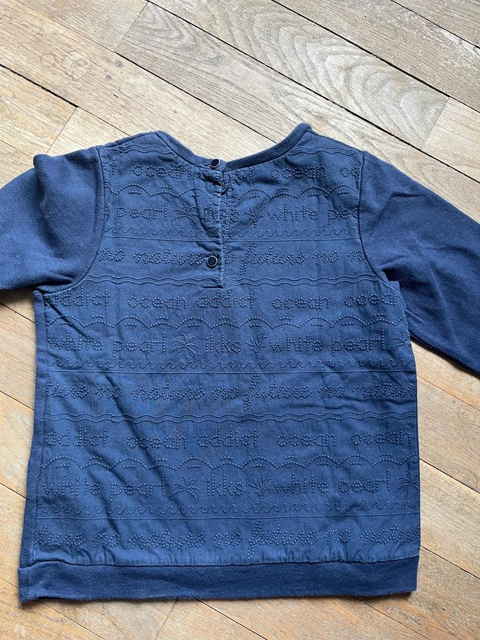 Sweat marine IKKS 10 ans - photo numéro 4