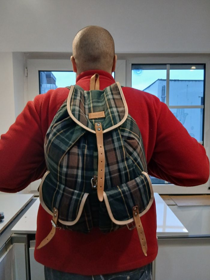 Sac à dos  motif à carreaux Daniel Ray