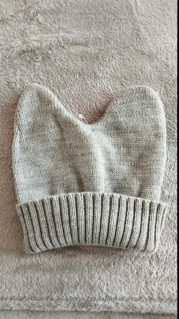 Bonnet enfant gris