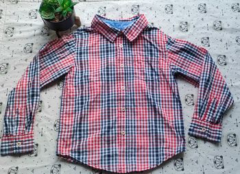 Chemise à carreaux ML taille 7/8 ans