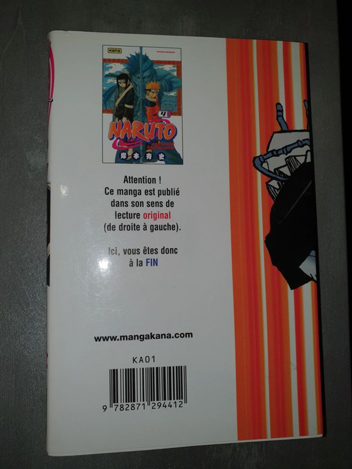 Manga NARUTO tome 4 - photo numéro 2
