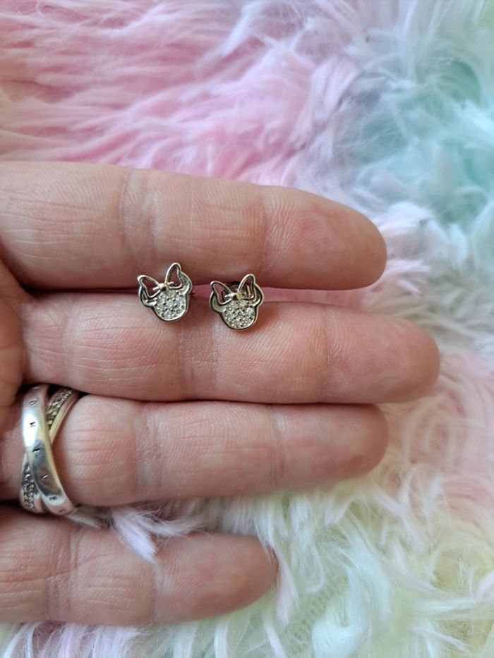 Boucles d'oreilles minnie - photo numéro 3