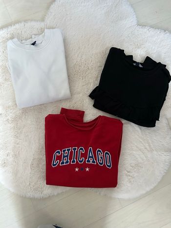 Lot de 3 sweat-shirts ado fille « Kiabi »