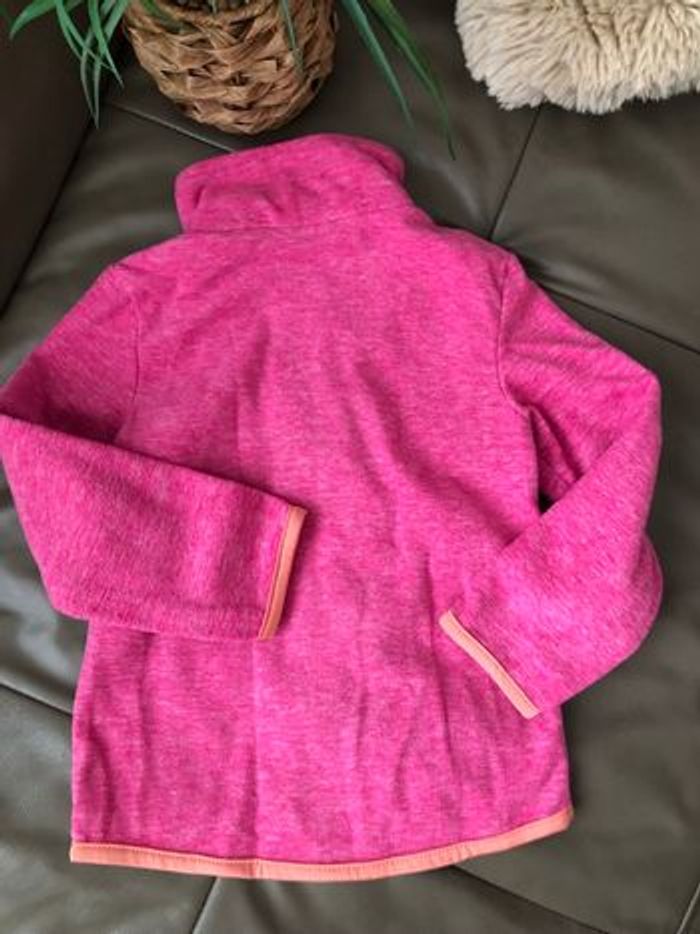 Veste  gilet polaire fushia fille Tissaia - photo numéro 8