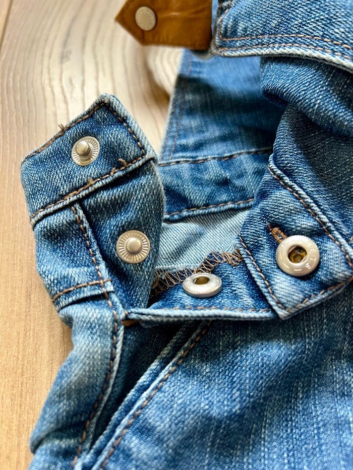 Salopette en jean bleue bébé - Obaïbi - photo numéro 4