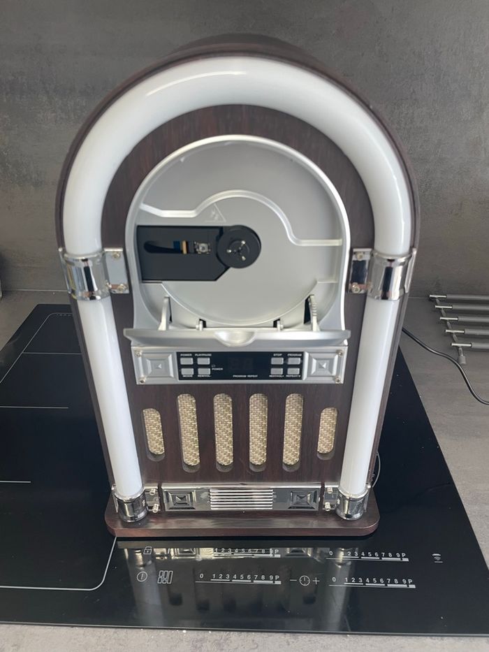 Juke-box rétro lecteur ce - photo numéro 5