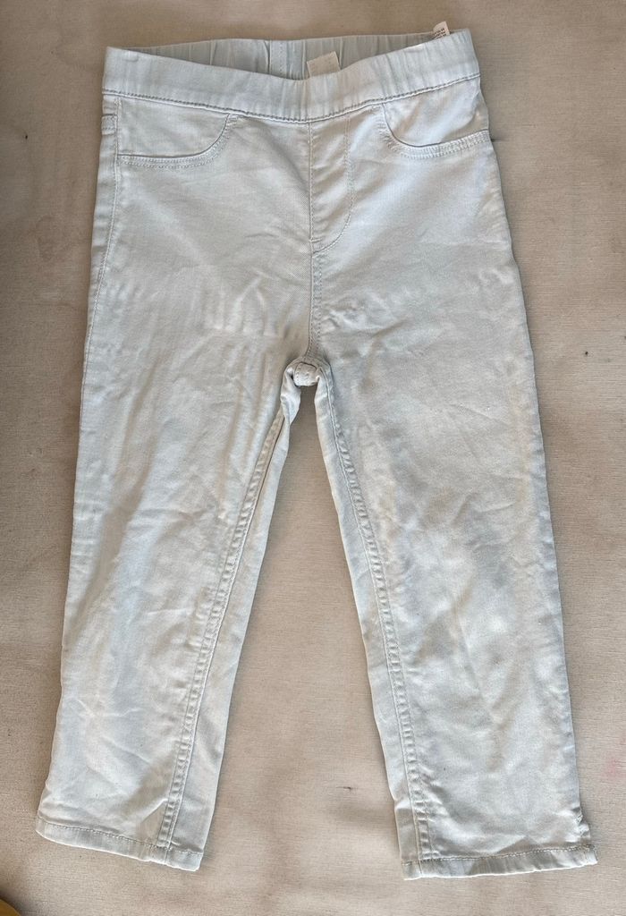 Jegging capri jeans bleu clair