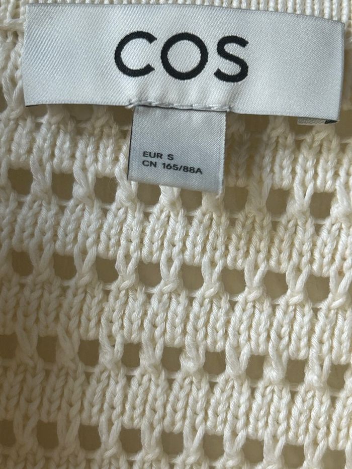 Top marque COS un top oversize maille ajourée - photo numéro 9