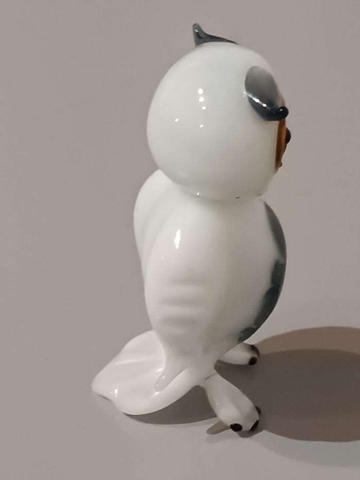 Chouette verre opalin - photo numéro 10