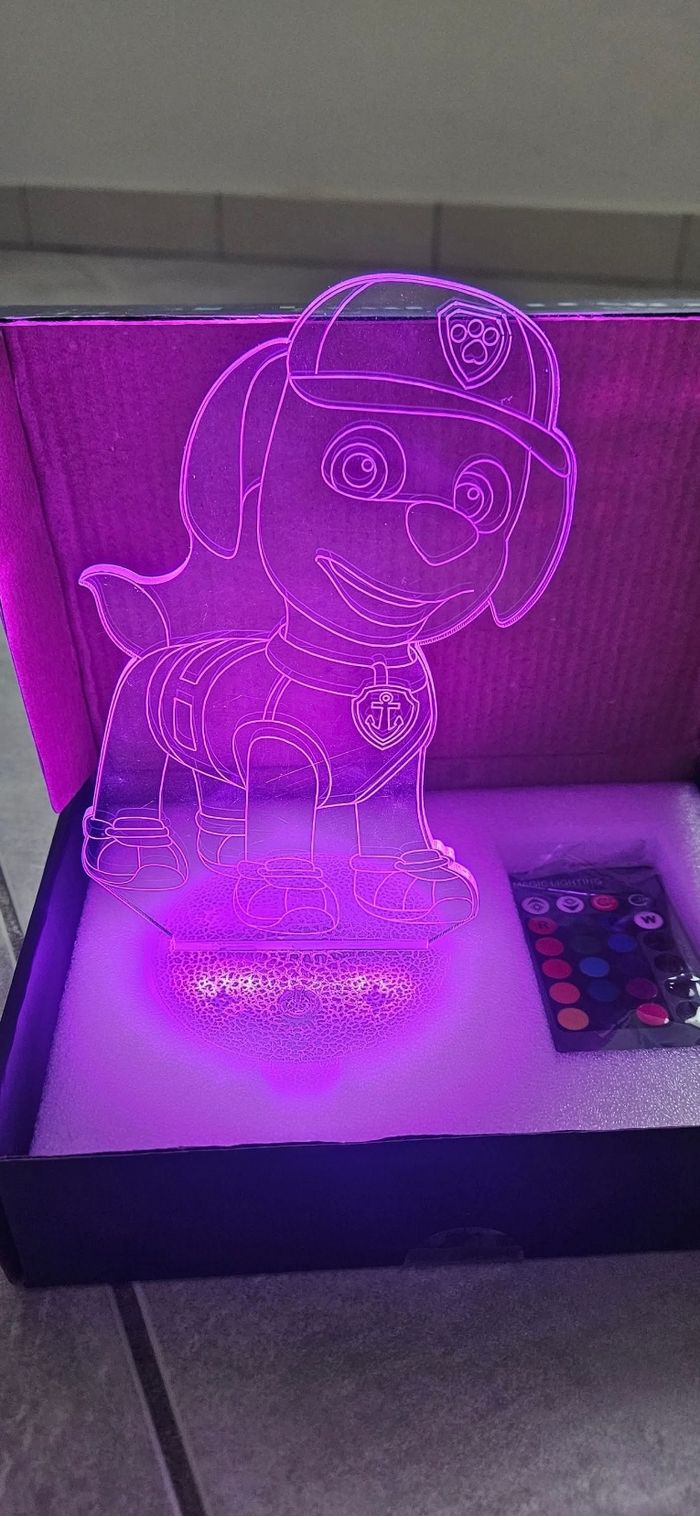 Lampe 3D pat patrouille - photo numéro 3