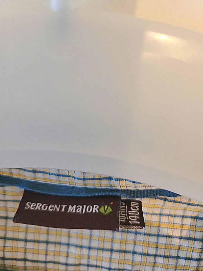 Magnifique chemise garçon sergent major 10 ans - photo numéro 4